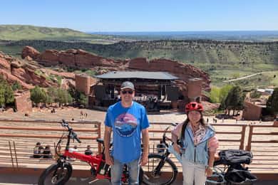 Red Rocks and Dinosaur Ridge on E-Bike Tour