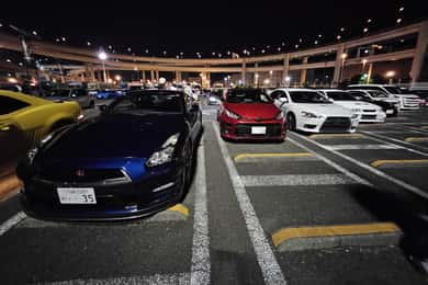 大黒PA、湾岸C1 JDMセルフドライブツアー（日産R35 GTR）