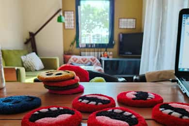 Tesalónica: Taller de aguja punzonada. Una experiencia creativa y local.