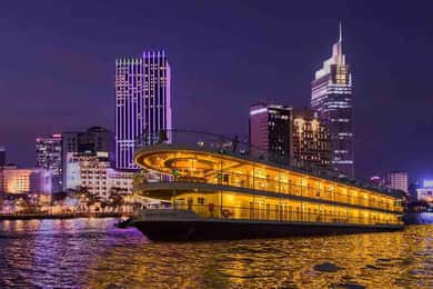 Ho Chi Minh City: Water Puppet Show, Cyclo & Dinner Cruise