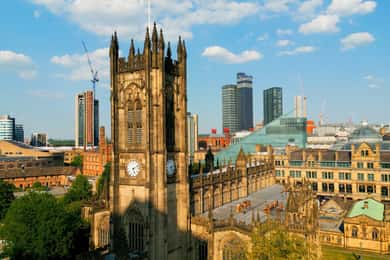 Excursão a pé guiada privada pelos pontos turísticos da cidade velha de Manchester