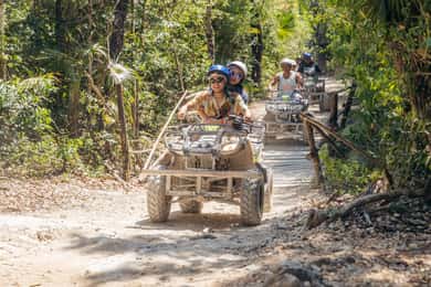 Aventure en quad dans la jungle de Cancun avec transport