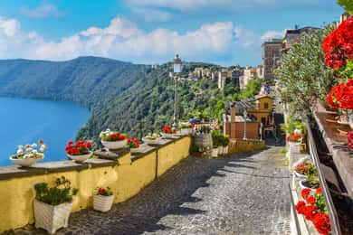 Roma: Visita fotográfica e de compras a Nemi, Gandolfo e Castel Romano