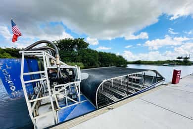 Everglades: on Flat Propelled Boat with Transportation