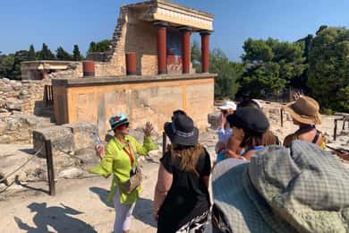 Knossos: Guidet tur med fortrinnsrett til Knossos-palasset