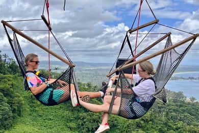 Vanuatu Jungle Chair in the Air