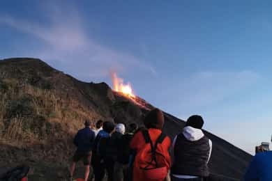 Stromboli: Sunset Trekking in der Sciara del Fuoco
