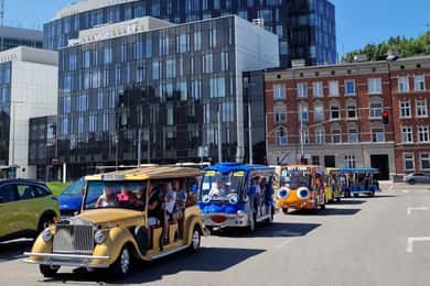 Gdansk: Shared or Private City Tour Sightseeing By Golf Cart