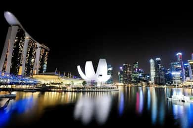 Crucero en yate por Marina Bay Sands
