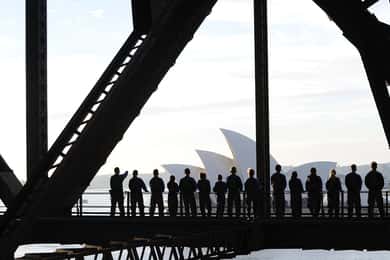 Sydney: Guidet topptur på Sydney Harbour Bridge på dagtid