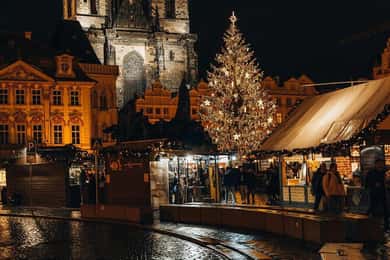 Praga: Tour dos Mercados de Natal com guia local