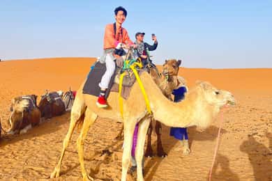 Excursión de 2 días por el desierto desde Fez a Fez/Marrakech con campamento de lujo.