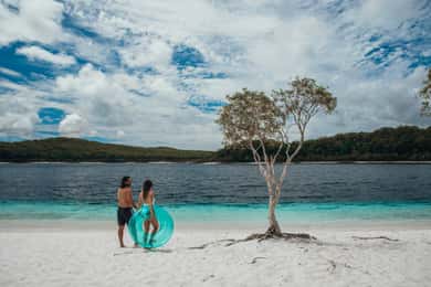 Au départ de Rainbow Beach : visite en petit groupe de K'gari (île Fraser)