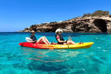 Ibiza: Sea Cave Tour with Guided Kayaking and Snorkeling