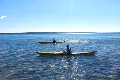 Goulais River: Maple Island Traders Guided Kayak Tour