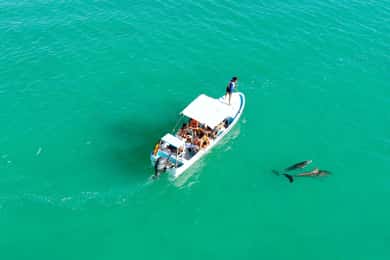 Playa del Carmen : tour en bateau de luxe à Sian Ka'an