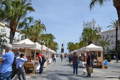Guided tour of Cadiz in French with a local guide