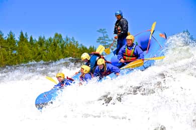 Evje: Wildwasser-Rafting-Tour auf Norwegens wärmsten Flüssen