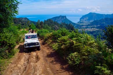 Madeira: Santana Jeep Safari and Balções Levada Walk