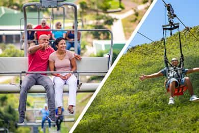 St Maartin: Sky Explorer en Vliegende Hollander toegangsbewijs
