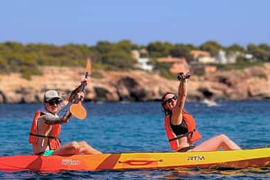 Mallorca: Kayak and Paddle Surfing Excursion through Crystal Clear Water Caves