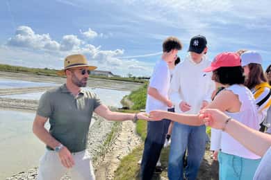 Visita às salinas de Guérande