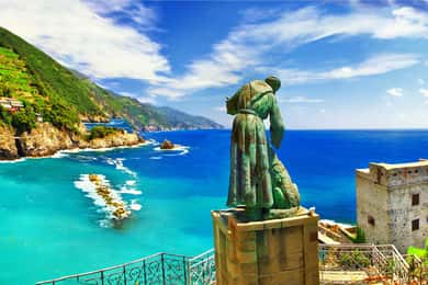 From Milan: Cinque Terre with Portovenere and Boat Cruise