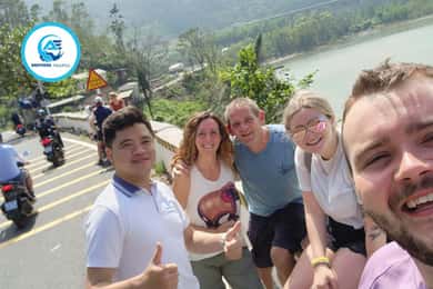 From Hue: Hoi An Guided Bus Tour with 4 Sightseeing Stops