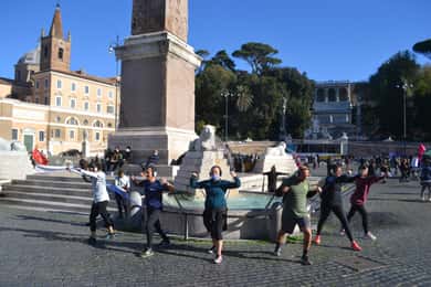 Rzym: Wycieczka fitness z widokiem na Forum Romanum i Koloseum