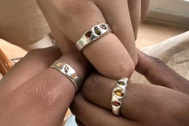 Hanoi: Vietnam Gemstone Silver Clay Ring Workshop