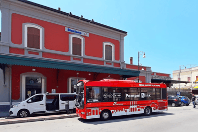 Pompei LINK: Treno+Bus facile per collegare Napoli e Pompei Scavi