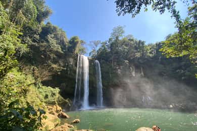 Depuis Palenque : cascades Misol-ha et Agua Azul.