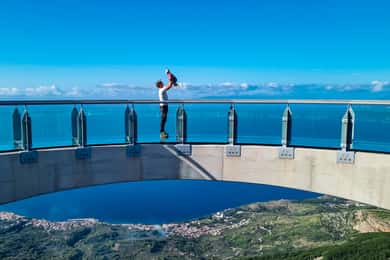 Biokovo-Gebirge: Skywalk und Wanderung zum St. Jure mit Wein