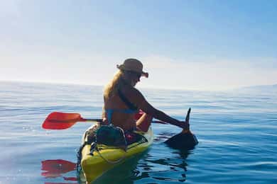 La Herradura: Kajakpaddling i naturparken Cerro Gordo