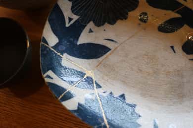Onomichi:Modern Kintsugi Workshop in Art Studio in Shimanami