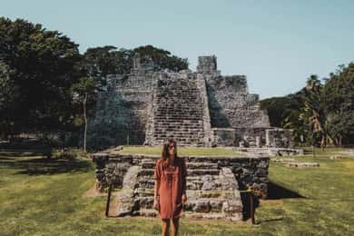 Geführte Besichtigungstour in Cancún: El Meco, Briefe und Shopping