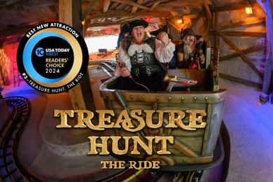 Monterey: Treasure Hunt The Ride - Ticket + Power-Up Combo