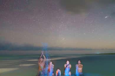 Holbox: Bioluminescence in Kayak and Sidereal Observation.