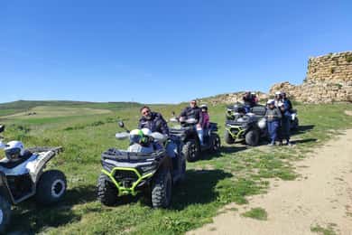 Quad biking near Cagliari... Nuraghi Trexenta
