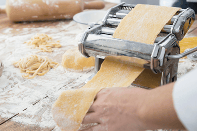 Austin: Meistere die Kunst der kolossalen Shrimp Alfredo Pasta