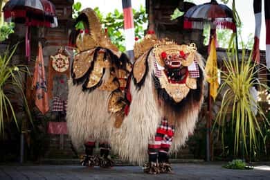 Ubud: taniec Barong, świątynia, taras ryżowy i wodospad