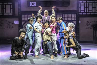 Seoul: Comic-Kampfkunst-Performance JUMP