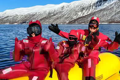Tromsø: Bananen-Reifen-Fahrt mit Arctic Floating