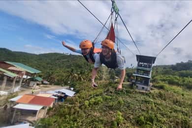 Cebu: Kawasan Canyoneering med zipliningäventyr