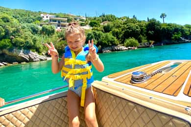 Explore Corfu & Canal D'Amour with Georgia boat-Private Tour