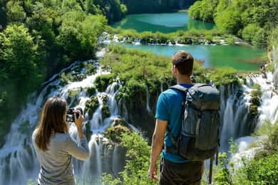 From Zagreb: Plitvice & Rastoke Guided Day Trip with Ticket