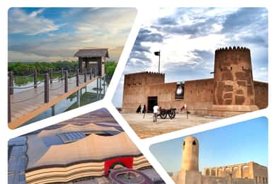 North Qatar: Purple Island, Al Zubarah Fort & Mangroves Tour