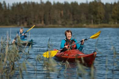 Lahti, Lake Finland: 2-Hour Guided Kayaking Tour