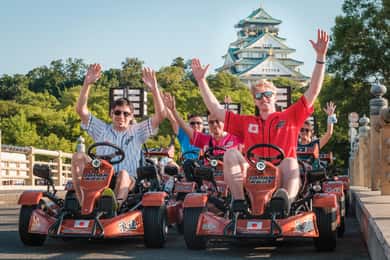 大阪：ガイド付きで大阪の街をゴーカートで巡るツアー