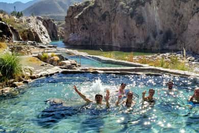 Cacheuta Hotel Hot Springs & Spa + Real “asado argentino”